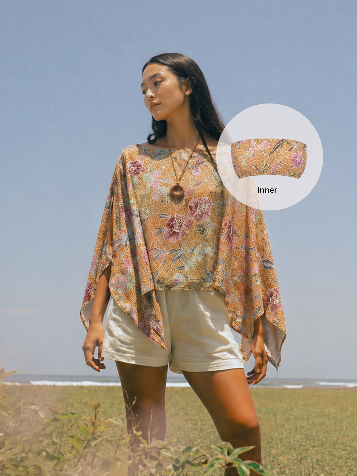 Embun Cape Top + Inner M