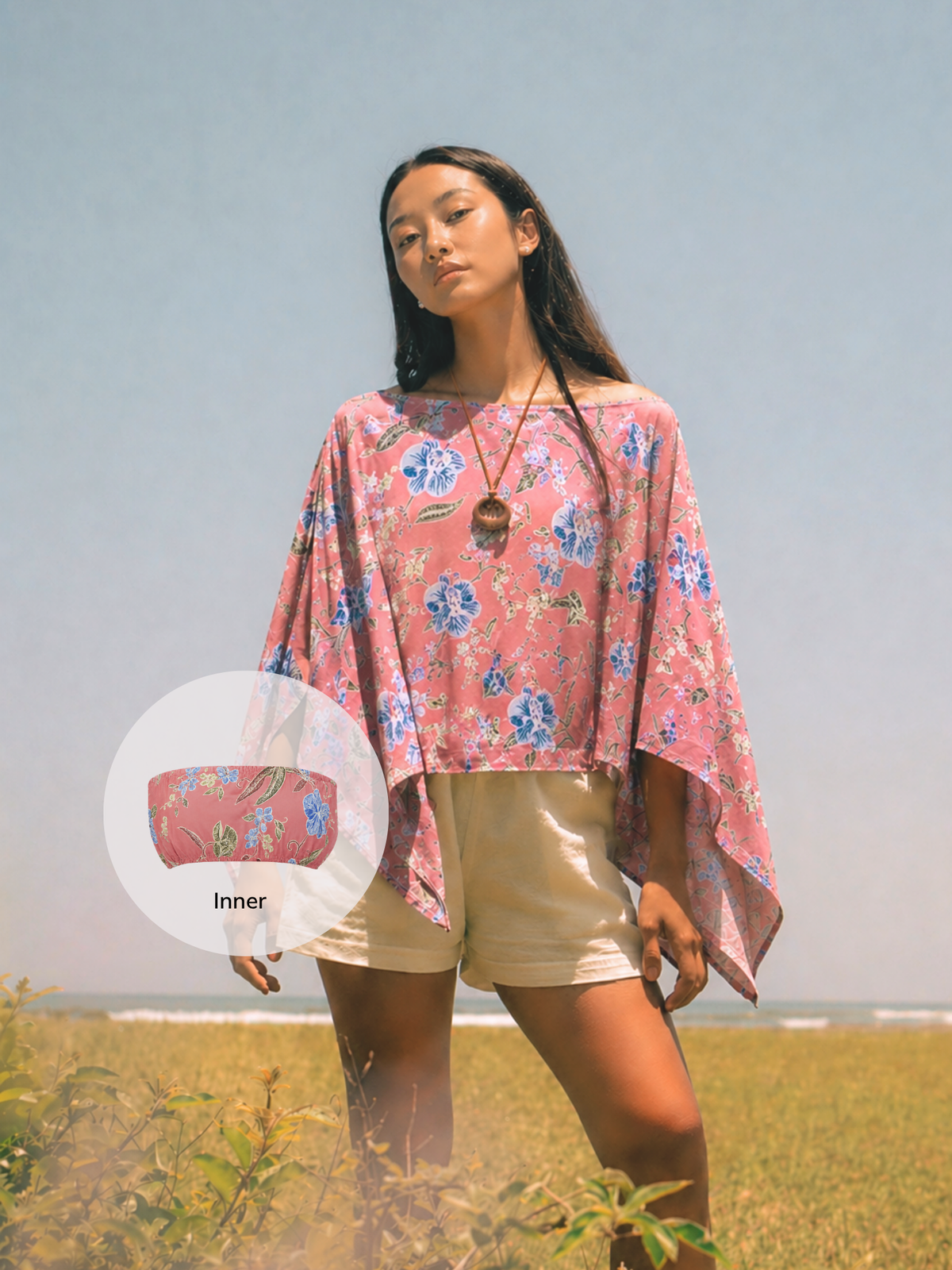 Embun Cape Top + Inner L