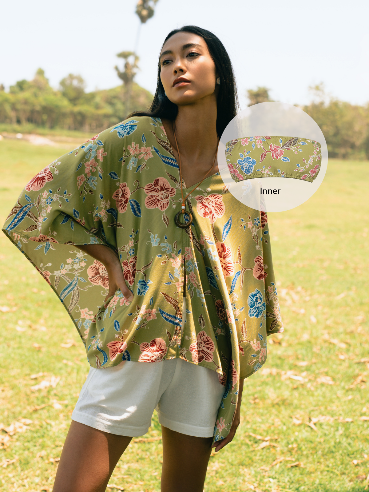 Embun Cape Top + Inner L
